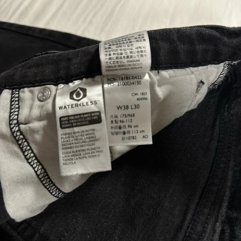 Levi's 541 Athletic Tapered Mid‎ Rise Stretch Flex Denim Men's Dark Wash 38x30